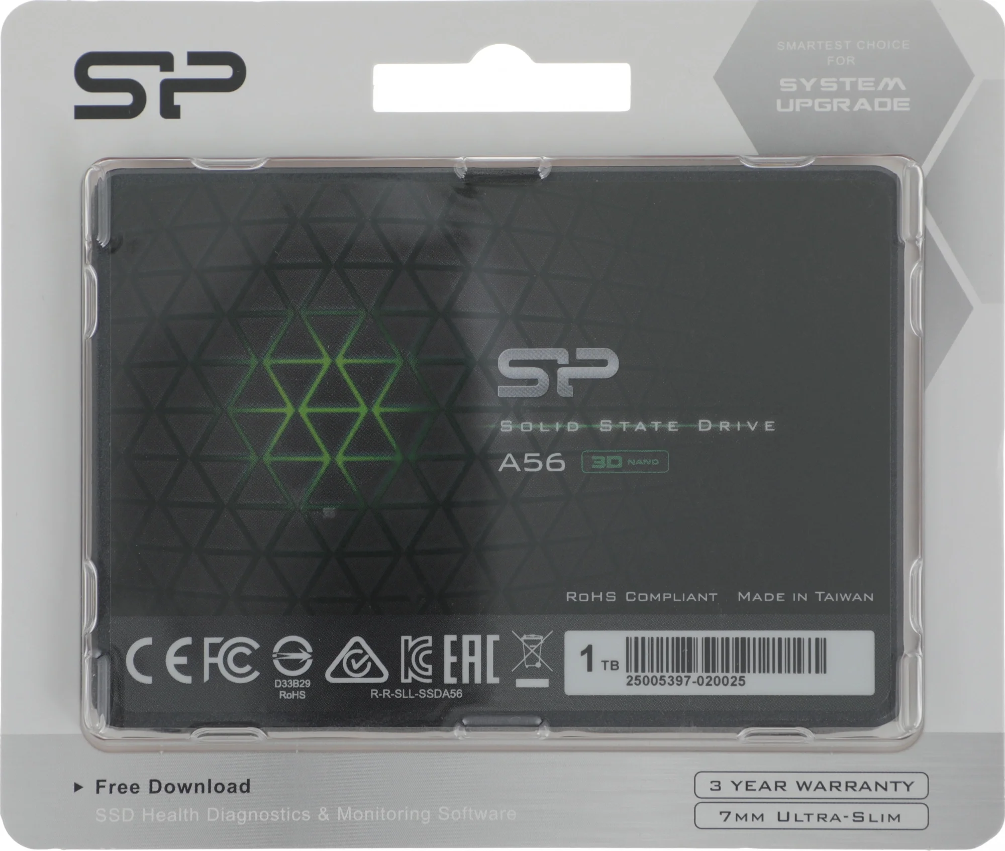 Твердотельный накопитель Silicon Power SATA-III 1TB SP001TBSS3A56A25 Ace A56 2.5" [SP001TBSS3A56A25]