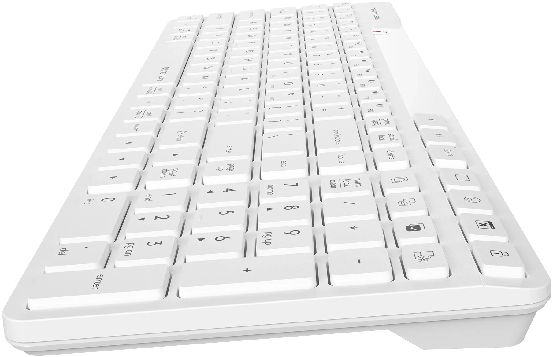 Клавиатура беспроводная A4Tech Fstyler FBK27C AS black (USB, BT/Radio, slim, Multimedia) (FBK27C AS)
