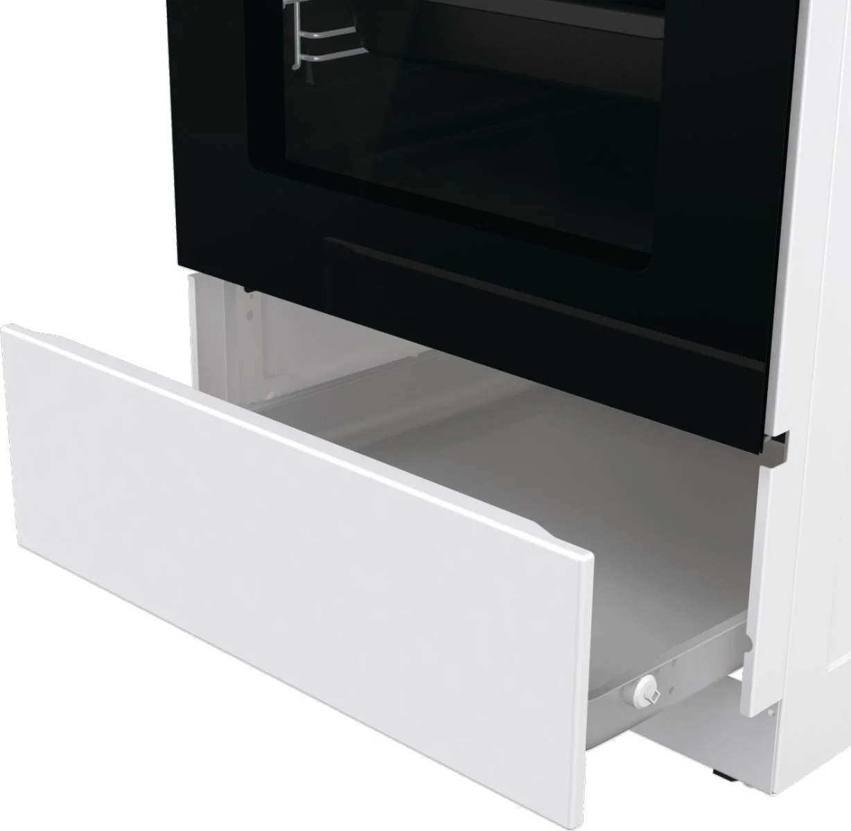 Плита электрическая Gorenje GEC5C42WG белый, конфорок 4 электрических, духовка 70 л, 50 см x 85 см x 59.4 см (без крышки)