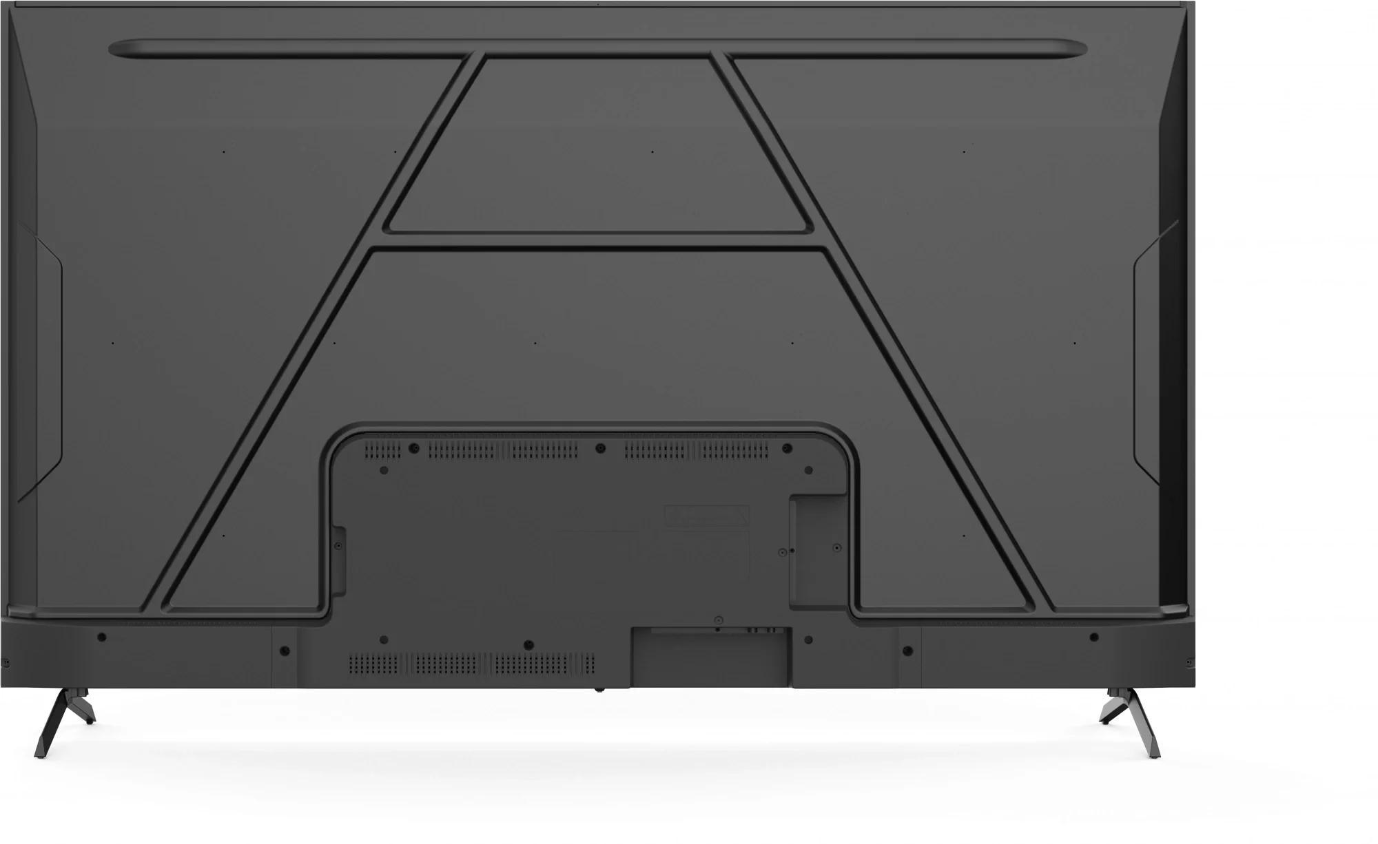 Телевизор LED Hyundai 65" H-LED65BU7009 Android TV Frameless Metal черный/черный 4K Ultra HD 60Hz DVB-T DVB-T2 DVB-C DVB-S DVB-S2 USB WiFi Smart TV