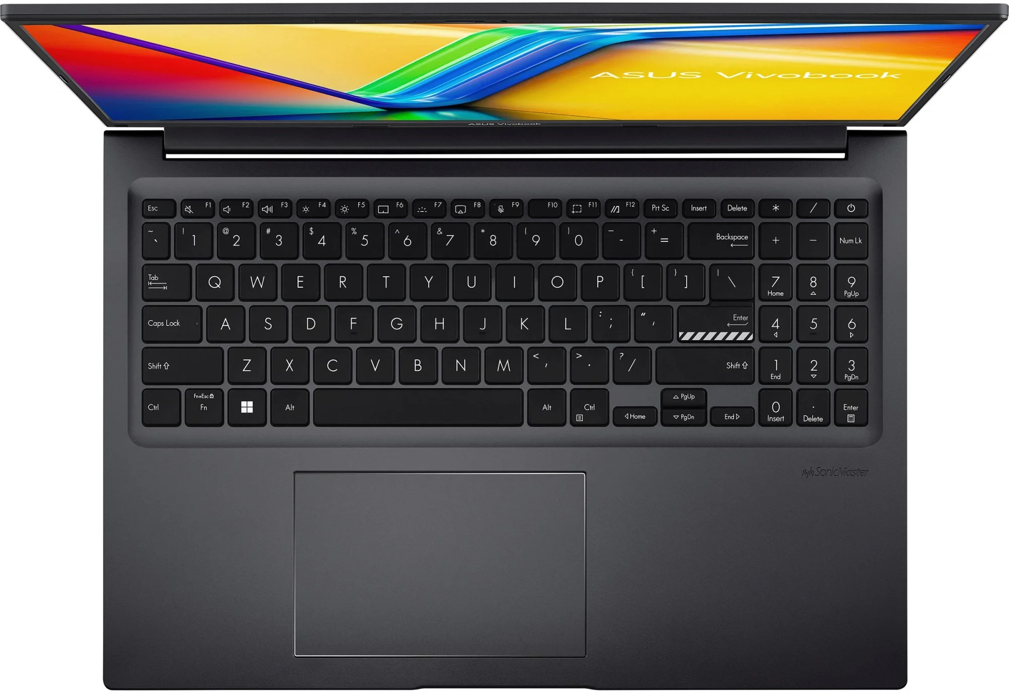 Ноутбук Asus VivoBook 16 X1605VA-MB915 Core i5 13500H 32Gb SSD512Gb Intel Iris Xe graphics 16" IPS WUXGA (1920x1200) без ОС black WiFi BT Cam (90NB10N3-M014L0)