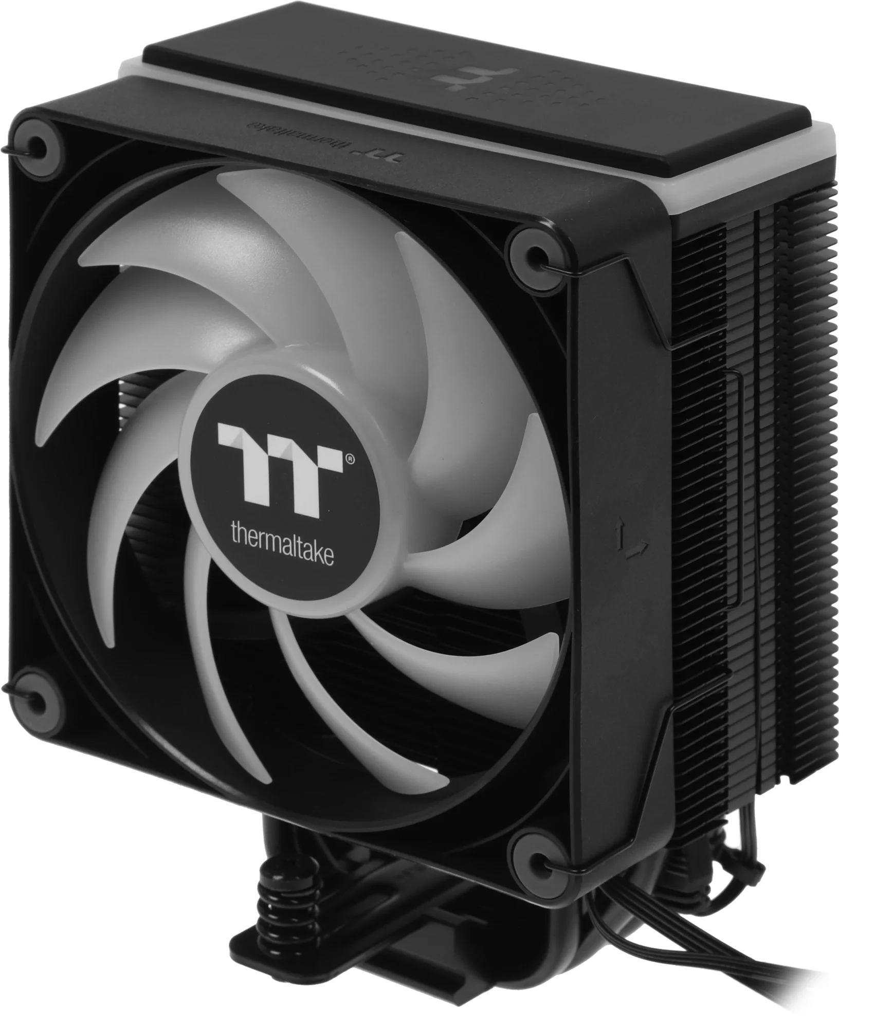 Устройство охлаждения (кулер) Thermaltake Astria 200 ARGB Soc-AM5/AM4/1151/1200/1700 черный 4-pin 26.8dB Al 210W Ret (CL-P119-AL12SW-A)