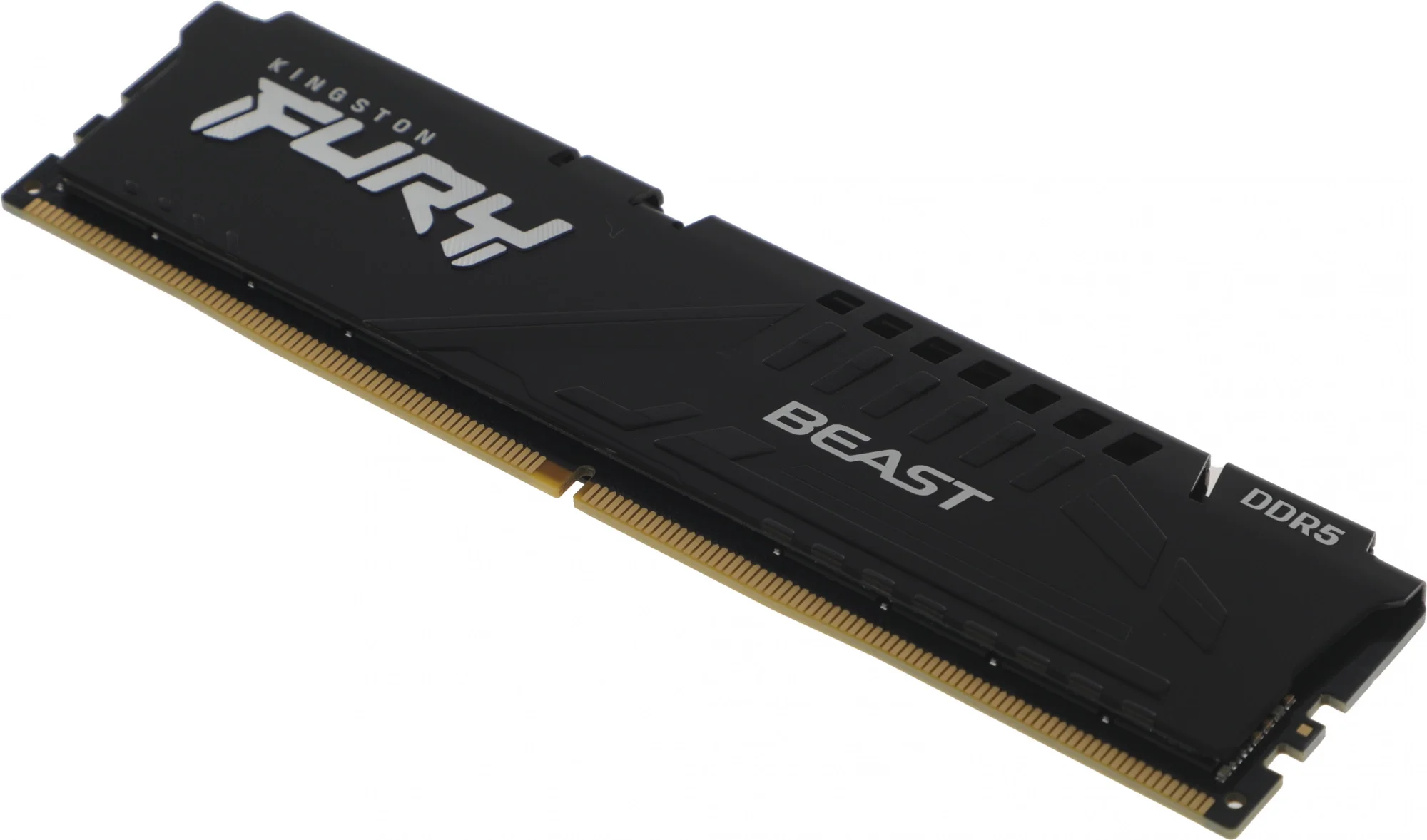 Память DDR5 32GB 6000MHz Kingston KF560C30BB-32 Fury Beast RTL Gaming PC5-48000 CL30 DIMM 288-pin 1.4В kit single rank с радиатором Ret