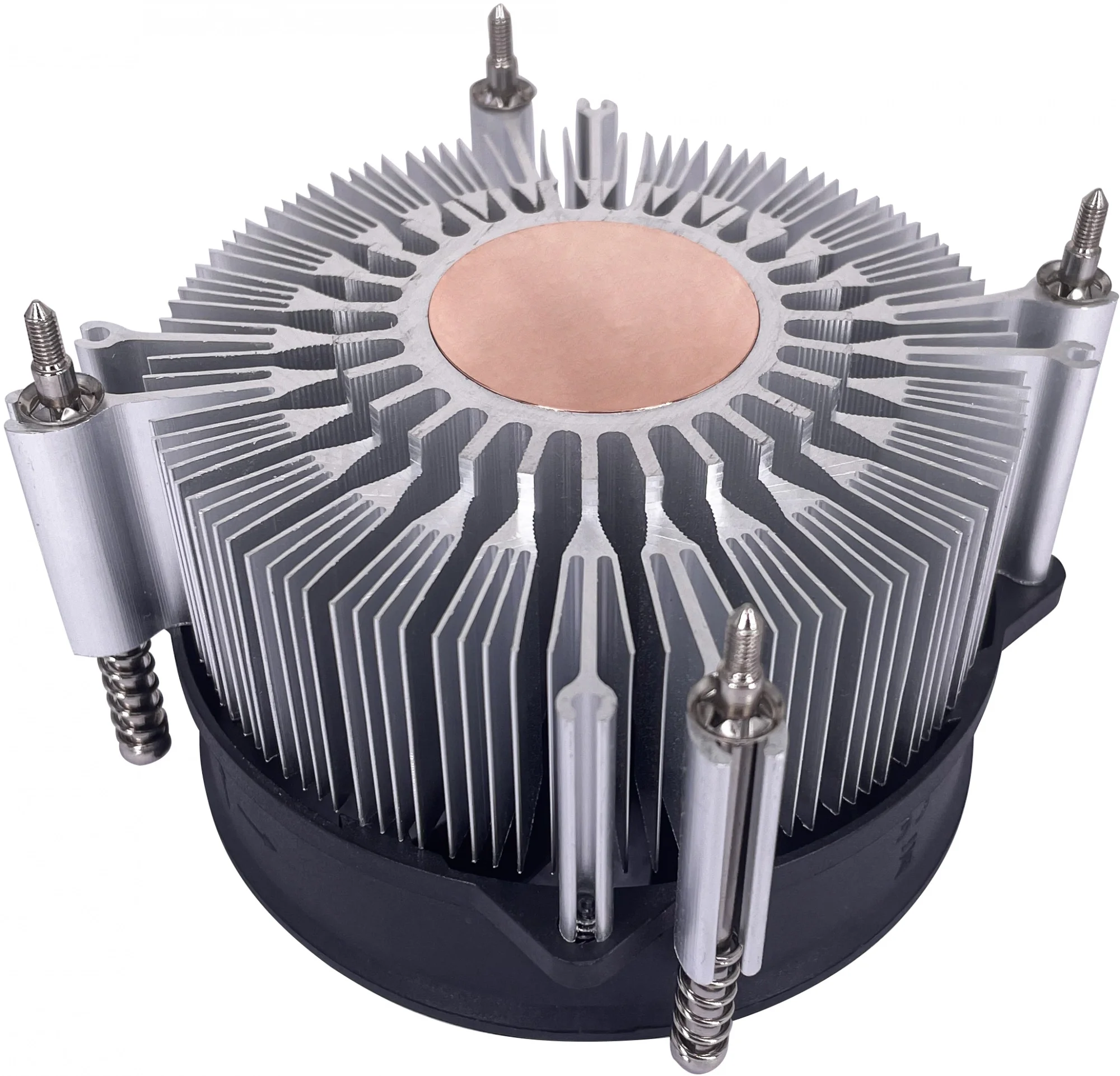 Устройство охлаждения(кулер) Digma D-CPC110-PWM3 Soc-1151/1200/2066/1700 черный 4-pin 25dB Al+Cu 110W 350gr Ret