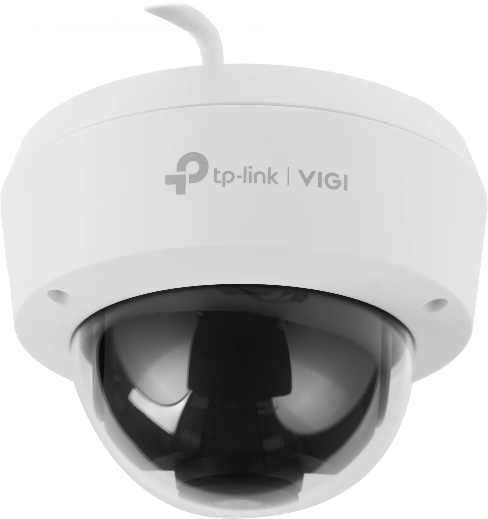 TP-Link VIGI C240I(4mm) Купольная IP-камера 4 Мп, CMOS, 2560×1440, 25 кадр/с, ИК до 30 м, PoE, IK10, IP67