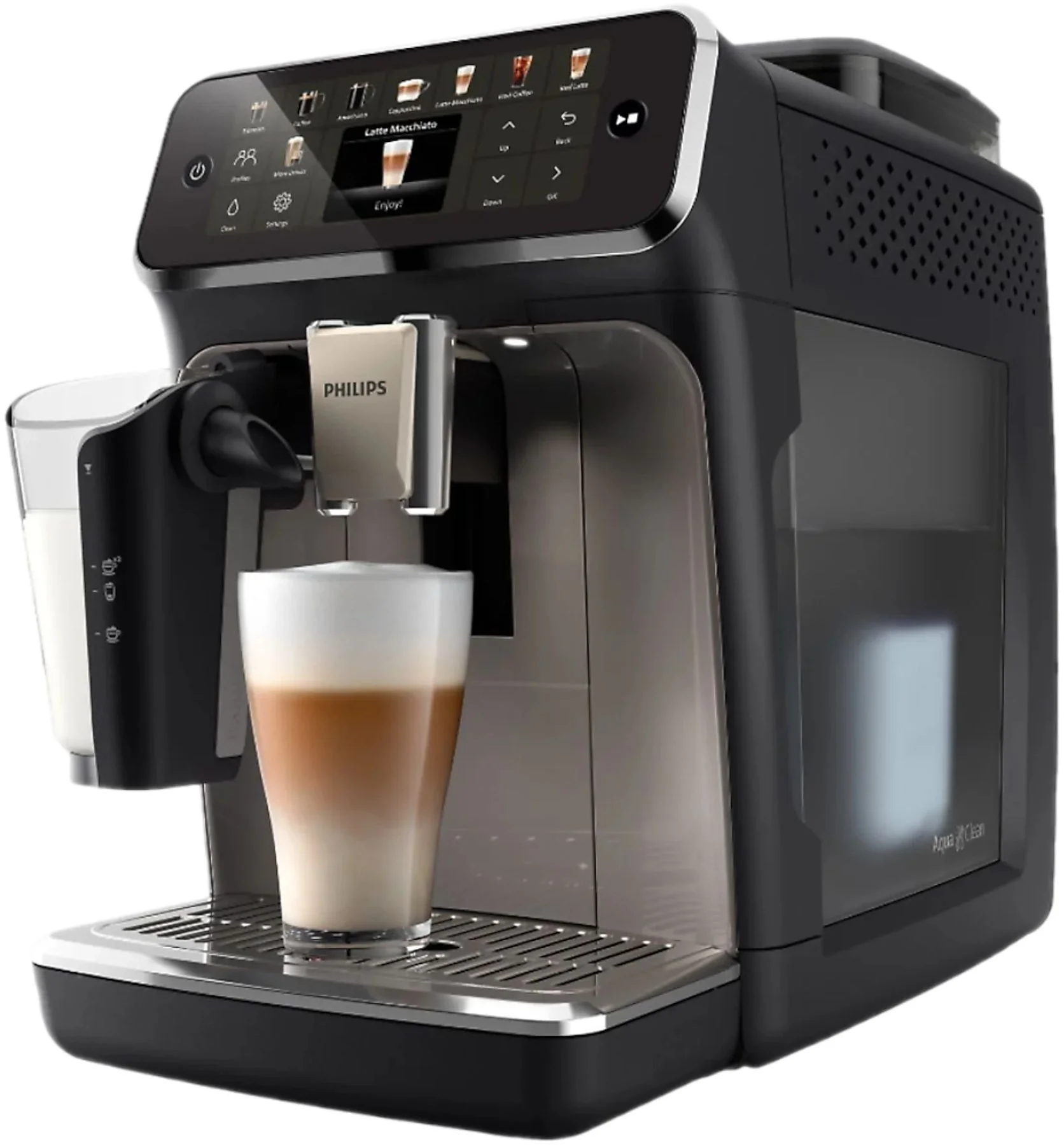 Кофемашина автоматическая Philips EP5549/70, черный, 1.8 л, 1500 Вт, 15 бар