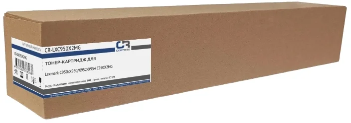 Картридж лазерный CopyRite CR-LXC950X2MG C950X2MG пурпурный (22000 стр.) для Lexmark C950/X950/X952/X954