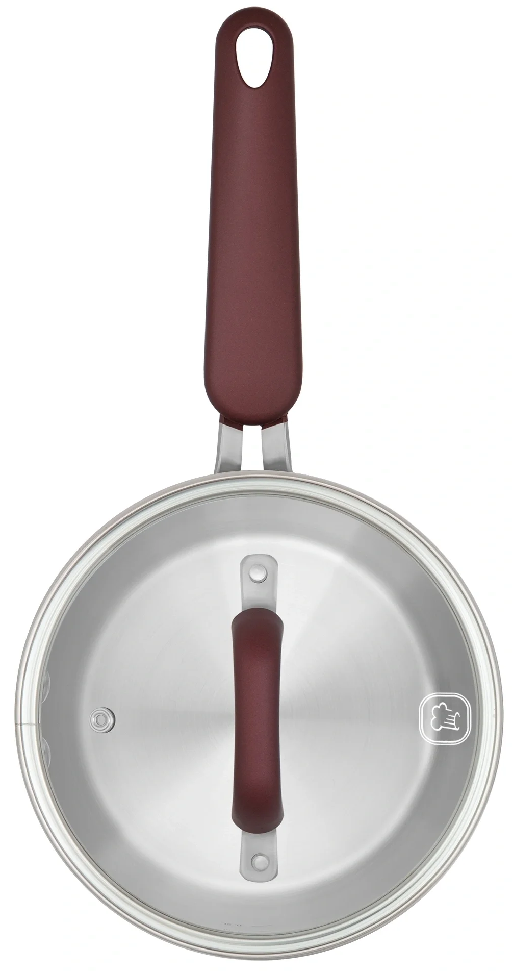 Ковш Rondell Bojole RDS-735 1.7л. d=16см (с крышкой) стальной