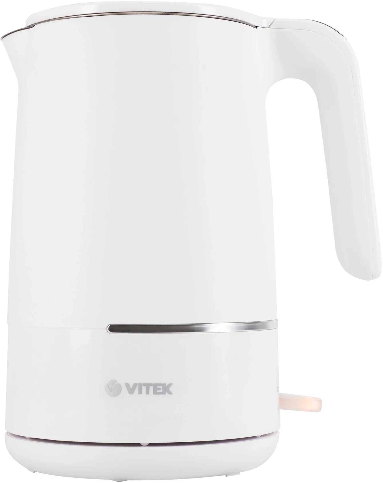 Чайник электрический Vitek VT-1104 1.5 л, 2200 Вт, разноцветный корпус: металл/пластик