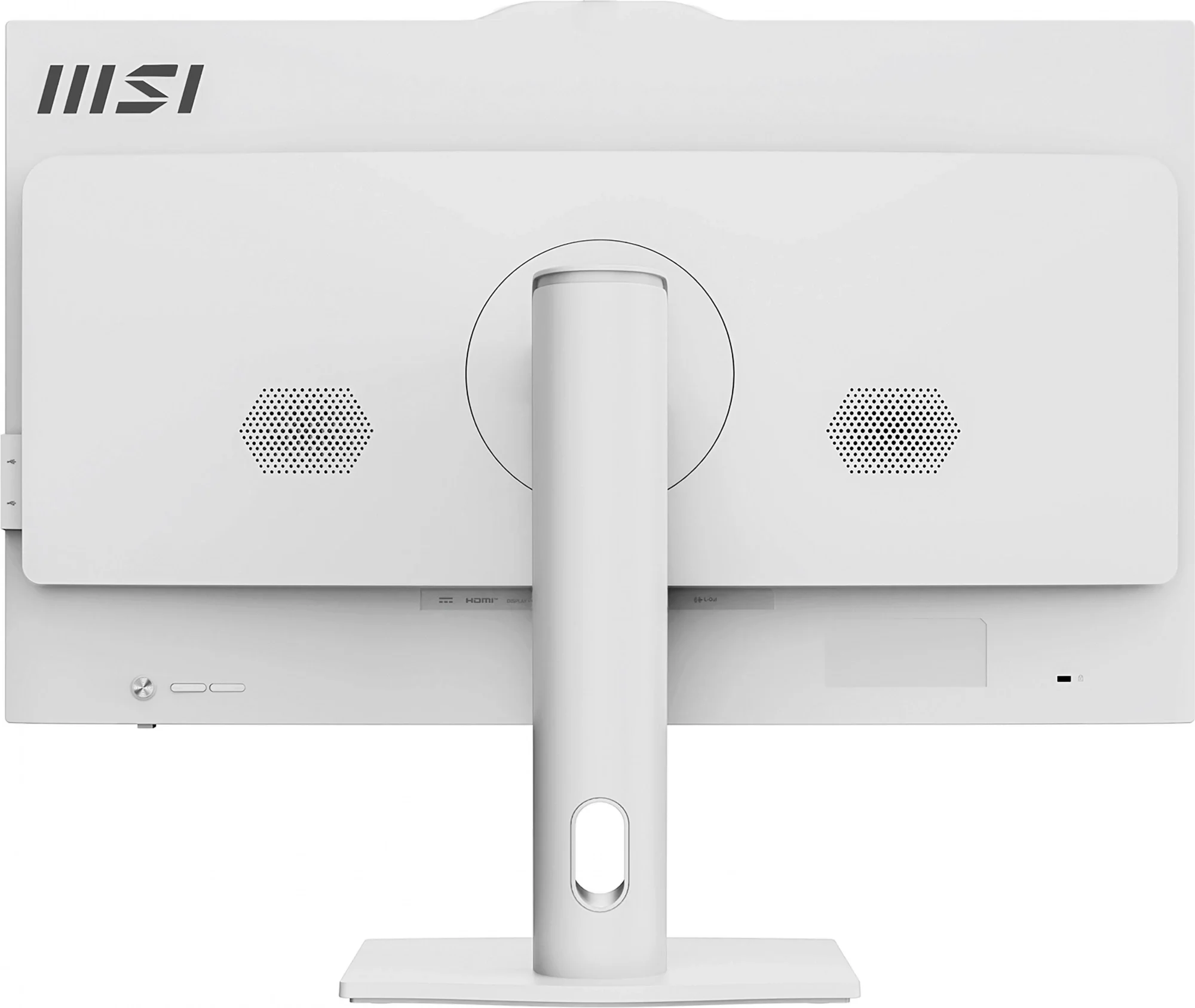 Моноблок MSI Pro AP272P 14M AiO 27" FHD (1920x1080)IPS AG Non-touch, Core i3-14100 (3.5GHz), 8Gb DDR5(1x8Gb), 512GB SSD M.2, Intel UHD, WiFi, BT,camera, WirelessKB&mouse Eng/Rus,No OS,1y war-ty, White