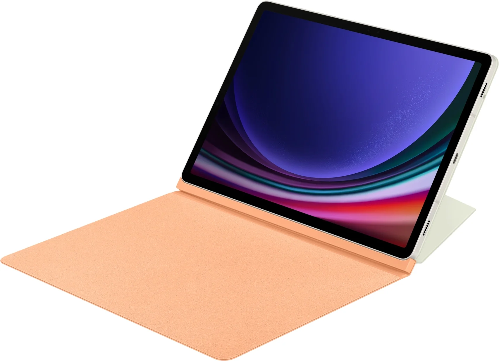 Чехол Samsung для Samsung Galaxy Tab S9/S9 FE/S10 FE/S10 Lite Smart Book Cover поликарбонат/полиуретан оранжевый (EF-BX710POEGRU)