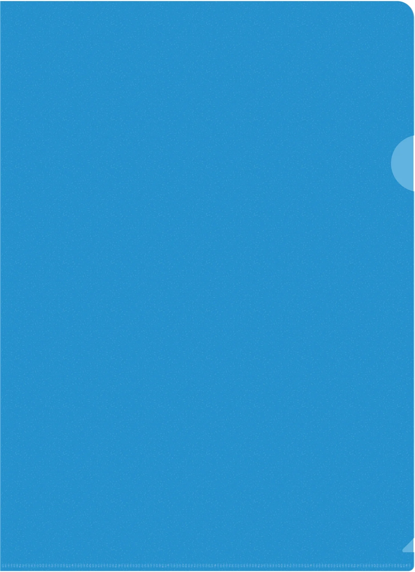 Папка-уголок Silwerhof SE-E120/BLU тисненый A4 пластик 0.12мм синий