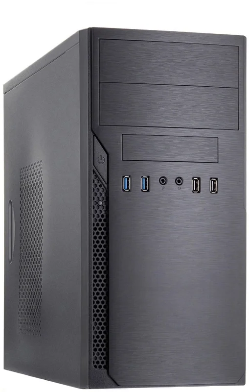 Компьютер ПК IRU Office 310H6S MT i3 12100 (3.3) 8Gb SSD 512Gb UHDG 730 Free DOS GbitEth 400W черный (2063117)