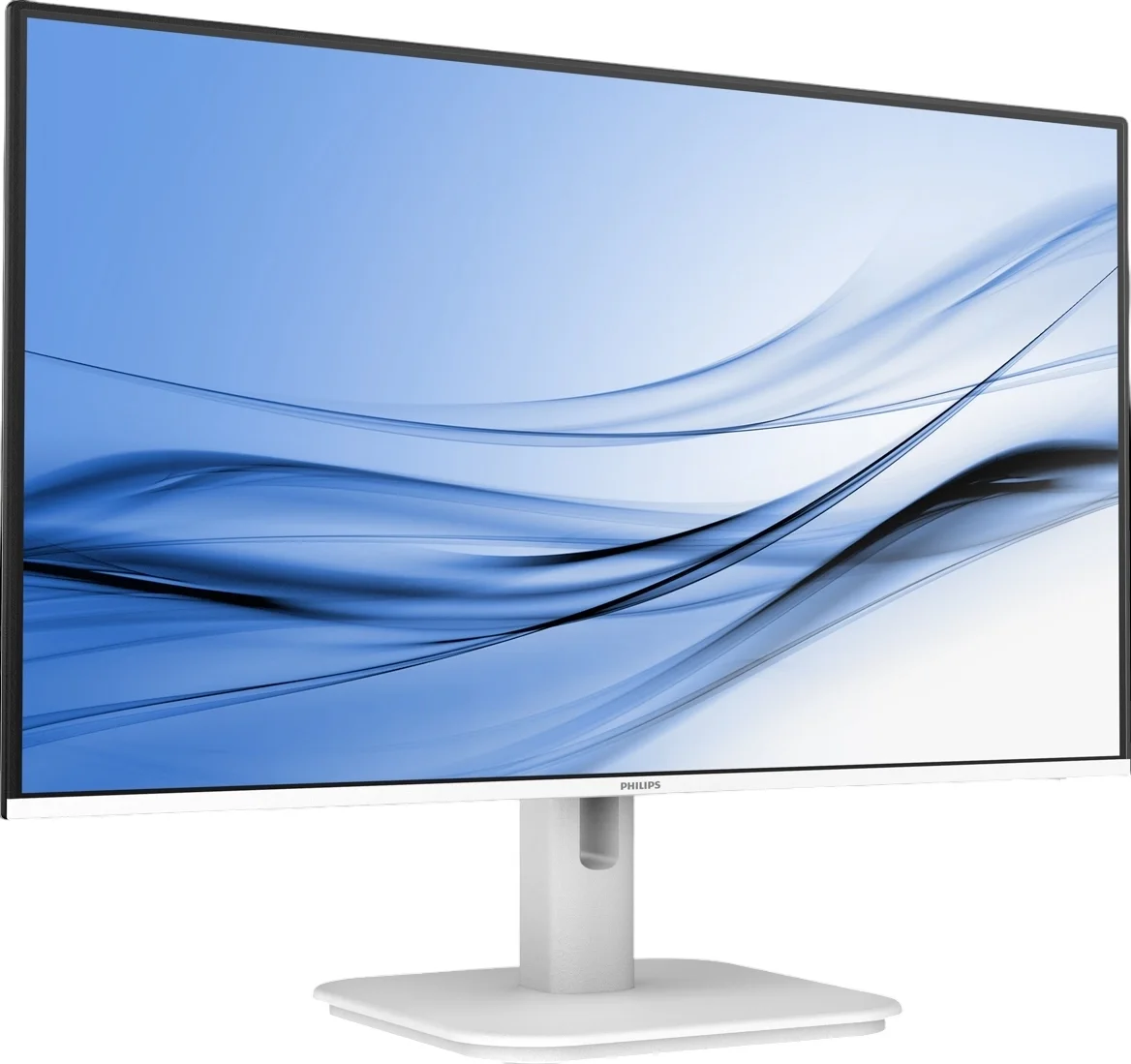 Монитор 27" Philips 27E1N1200AW IPS 1920x1080, 100 Гц, 4 мс, 16:9, 300 кд/м², HDMI 1.4, DP 1.2, VGA, 3.5 мм, динамики (2x2 Вт), Adaptive-Sync, белый