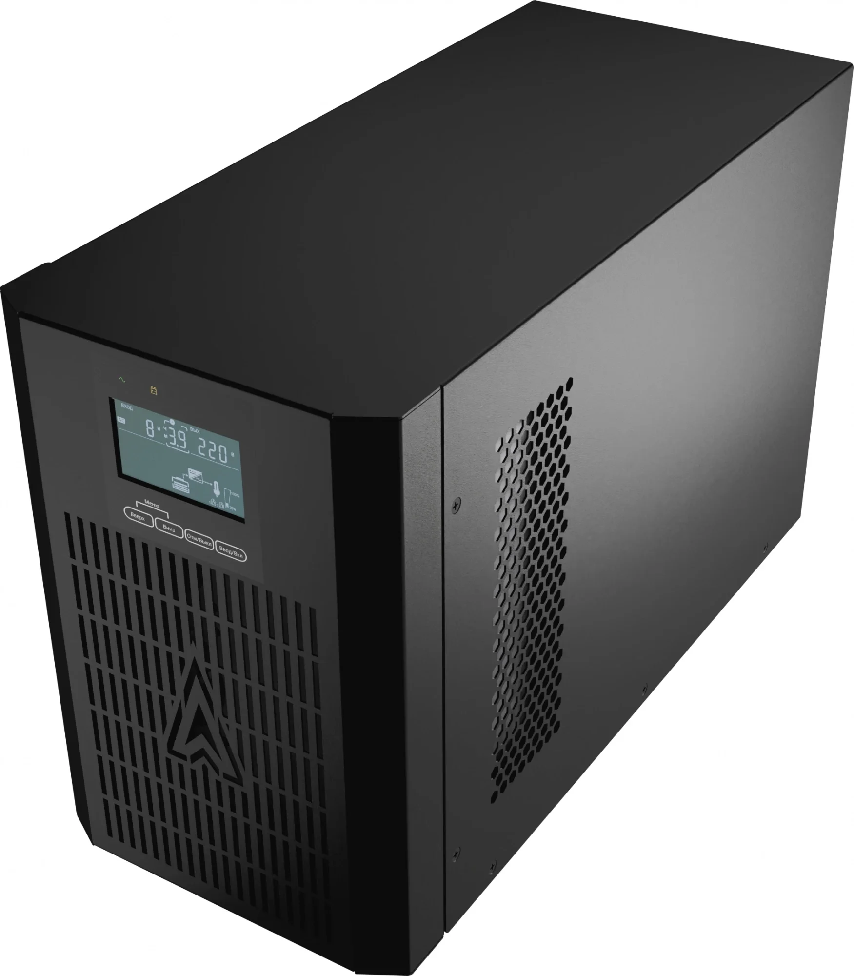 Импульс ИБП ФОРА 2000 {~230В, 2000ВА/2000 Вт, LCD+LED, EPO, RS-232, SmartSlot, USB, АКБ 4х9Ач, SCHUKO*4} {FF20201}