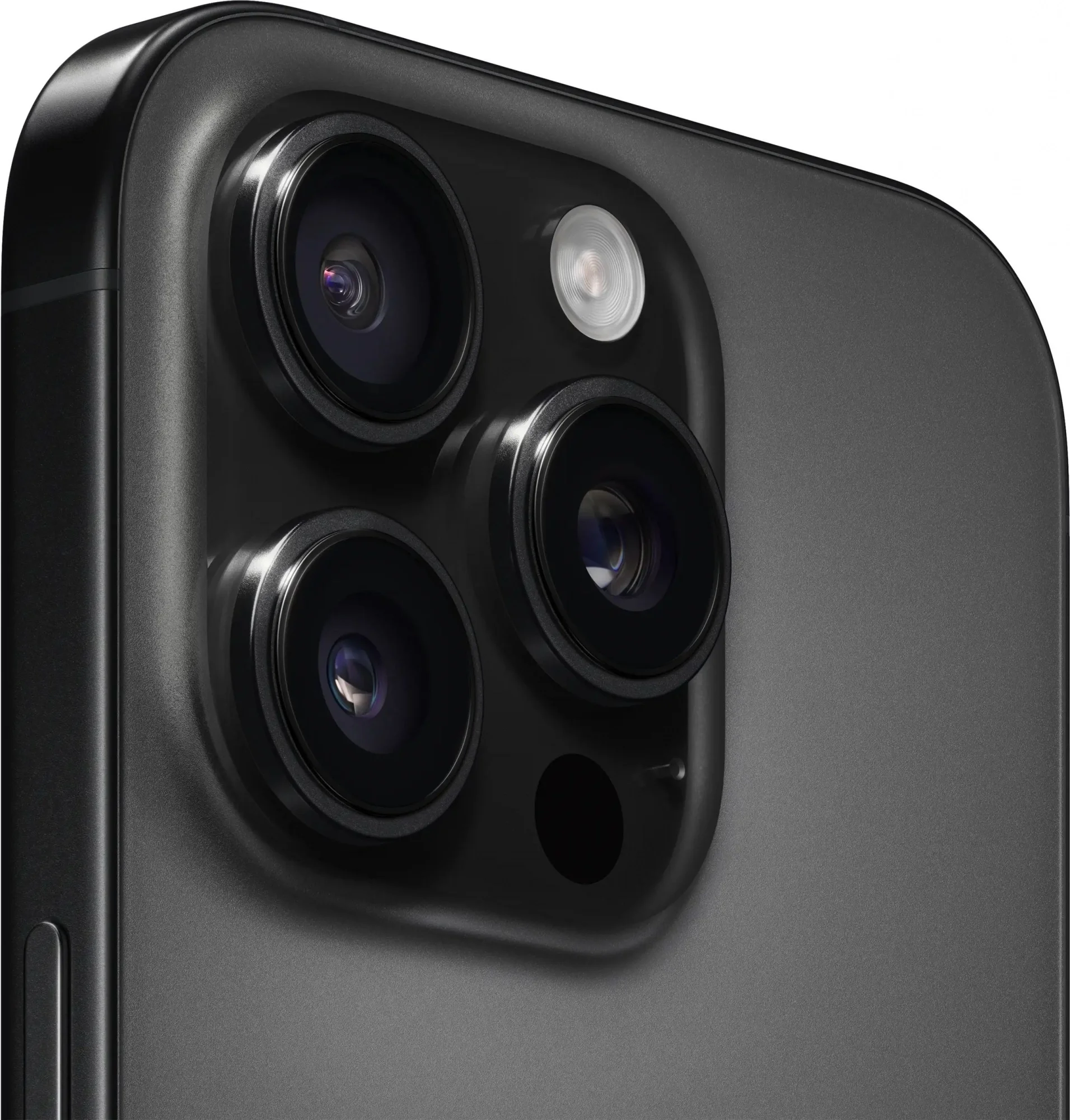 Смартфон Apple A3294 iPhone 16 Pro 128Gb черный титан моноблок 3G 4G 2Sim 6.3" 1206x2622 iOS 18 48Mpix 802.11 a/b/g/n/ac/ax/be NFC GPS Protect