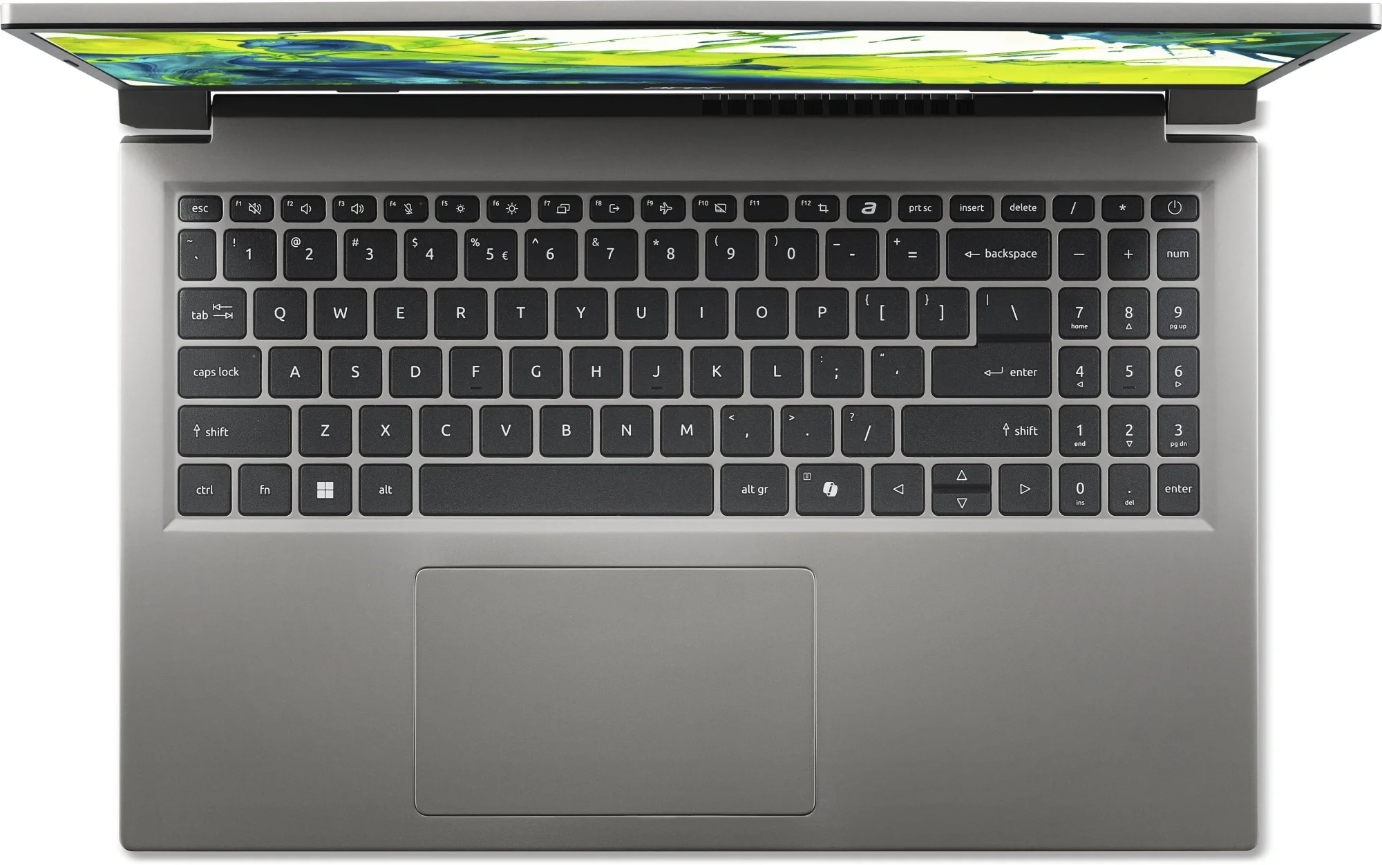 Ноутбук Acer Aspire Lite AL15-33P-C7Z4 N-series N150 8Gb SSD512Gb Intel Graphics 15.6" IPS FHD (1920x1080) без ОС grey WiFi BT Cam (NX.D2FCD.002)