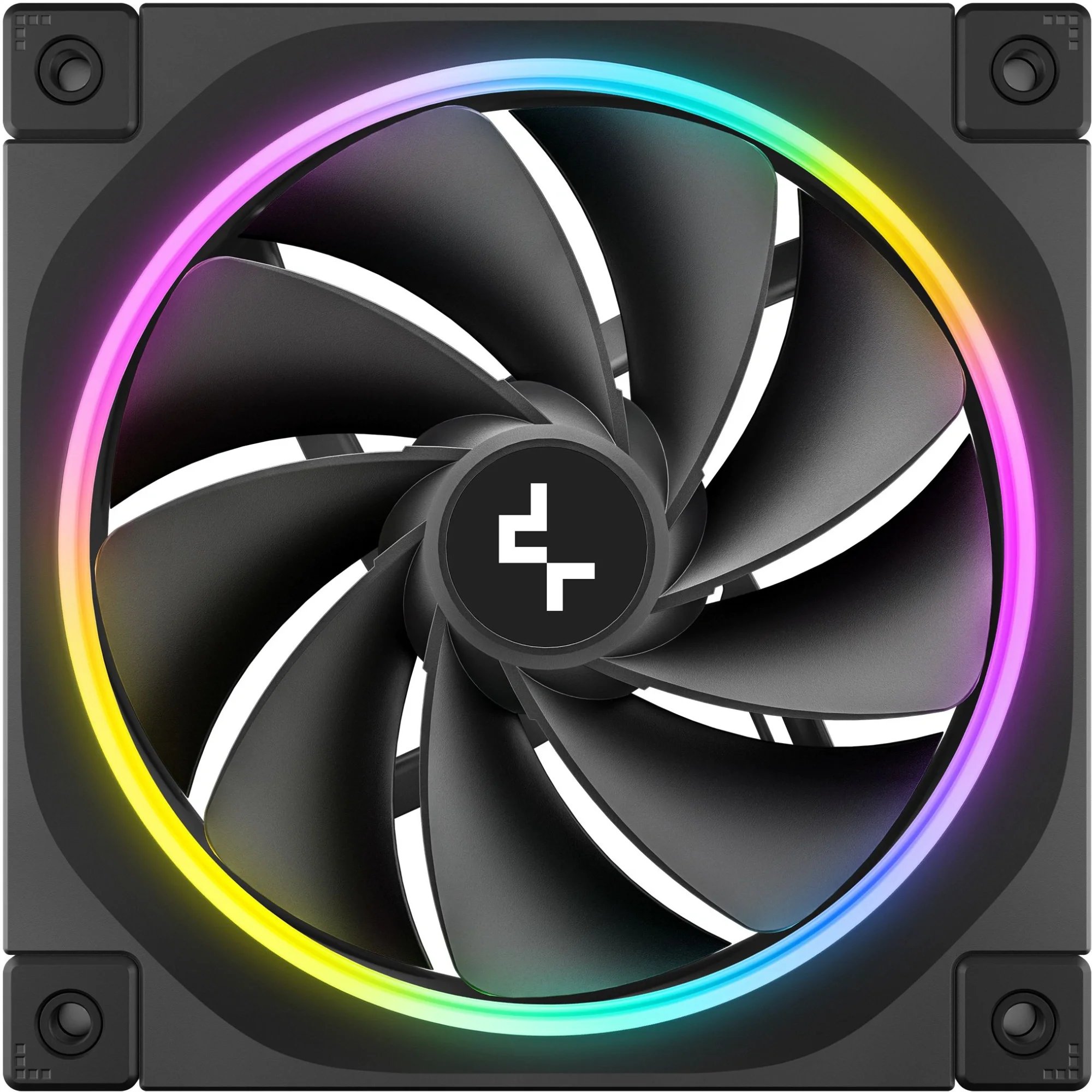 R-FL12R-BKAPN1-G Вентилятор для корпуса Deepcool FL12R Reverse ARGB 120х120x25 черный 4-pin 33.9дБ () Ret