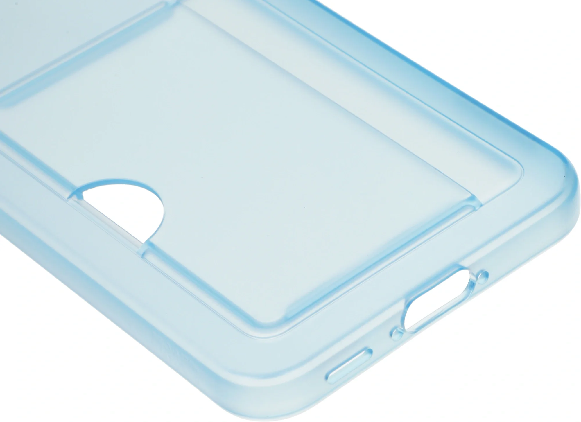 Чехол (клип-кейс) Samsung для Samsung Galaxy A36 Card Slot Case A36 голубой (EF-OA366TLEGRU)