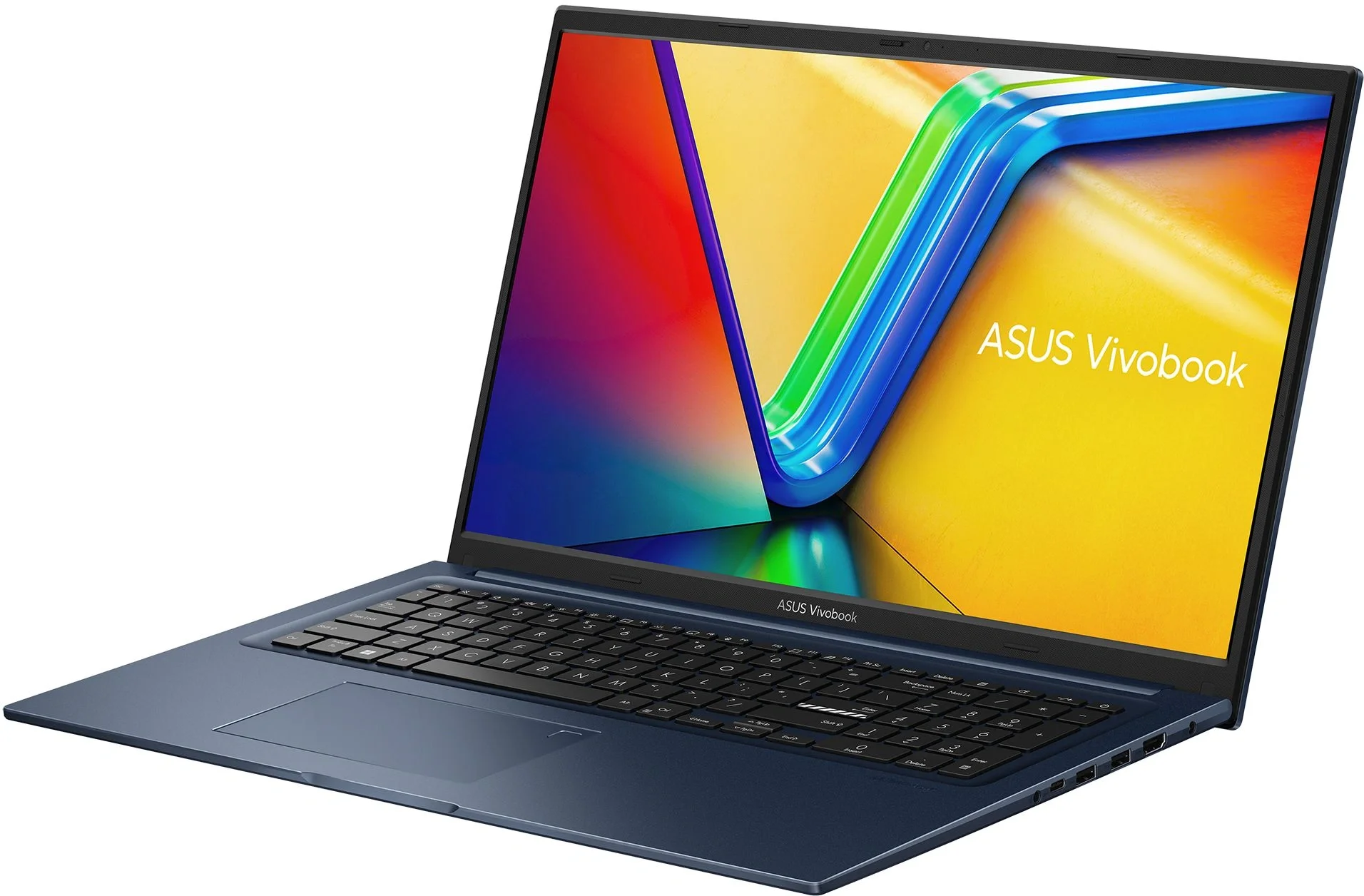 Ноутбук ASUS Vivobook 17 X1704VA-AU853 Intel Core 5 120U 1.4 GHz  DDR4 16GB 512GB PCIE G4 SSD 17.3" FHD (1920x1080)  IPS 60Hz Without OS  Quiet Blue