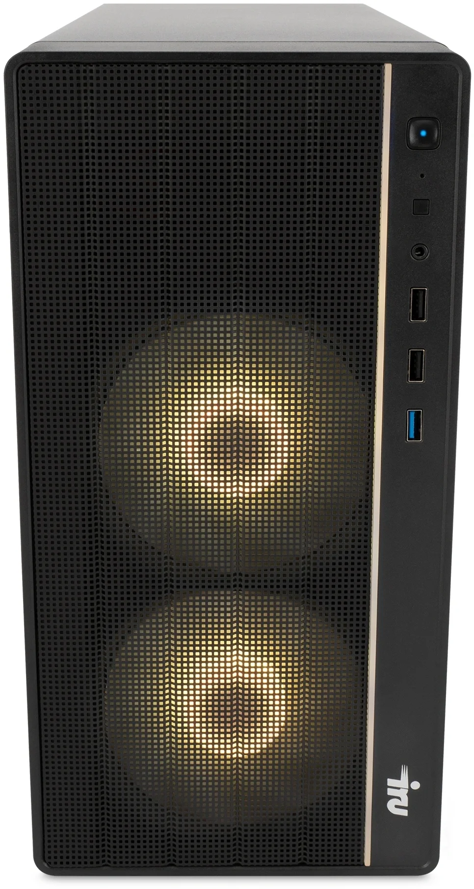 Компьютер IRU Tactio 310H6SEA MT i3 13100F (3.4) 16Gb SSD 512Gb RTX 3050 6Gb FreeDOS GbitEth 600W черный (RUS) (2113605)