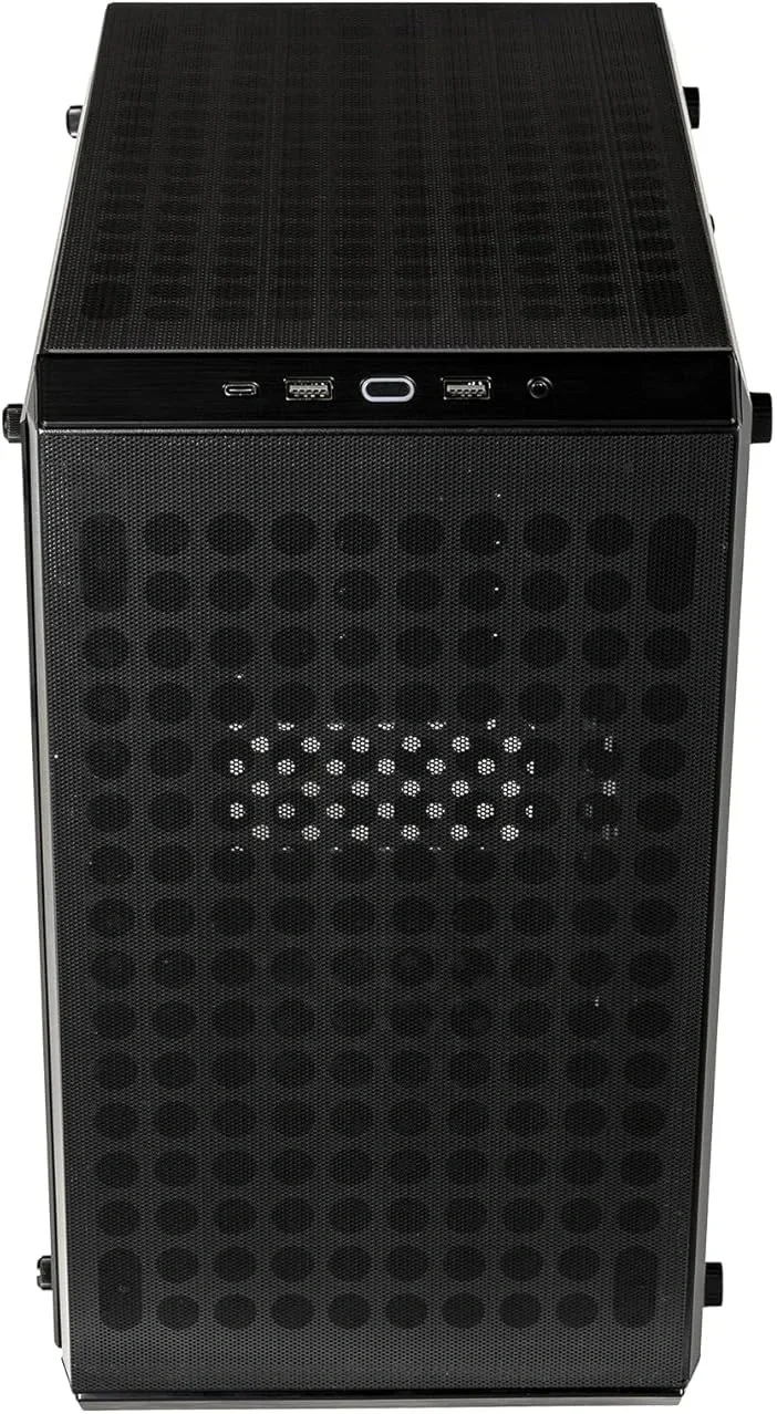Компьютерный корпус Cooler Master MasterBox Q300L V2 черный без БП mATX 4x120мм 1x140мм 2xUSB3.0 audio bott PSU