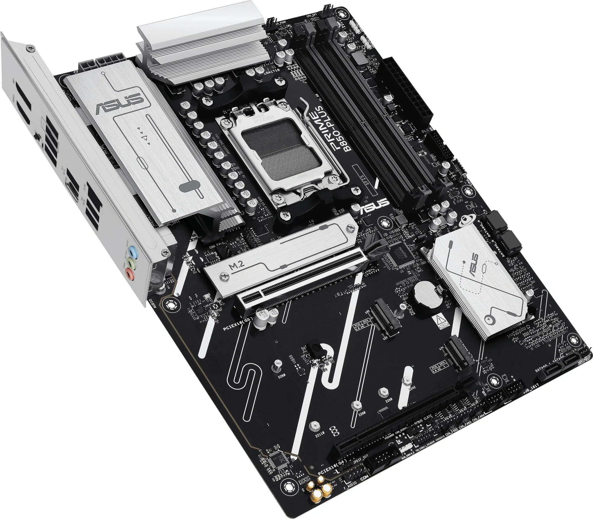 Материнская плата Asus PRIME B850-PLUS-CSM Socket AM5 AMD B850 4xDDR5 ATX AC`97 8ch(7.1) 2.5Gg RAID+HDMI+DP
