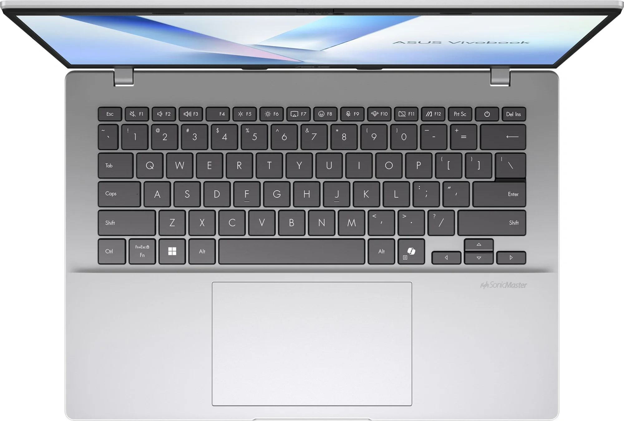 Ноутбук Asus VivoBook 14 M1407KA-LY125 Ryzen AI 5 330 16Gb SSD512Gb AMD Radeon 820M 14" IPS WUXGA (1920x1200) без ОС silver WiFi BT Cam (90NB15H3-M006A0)