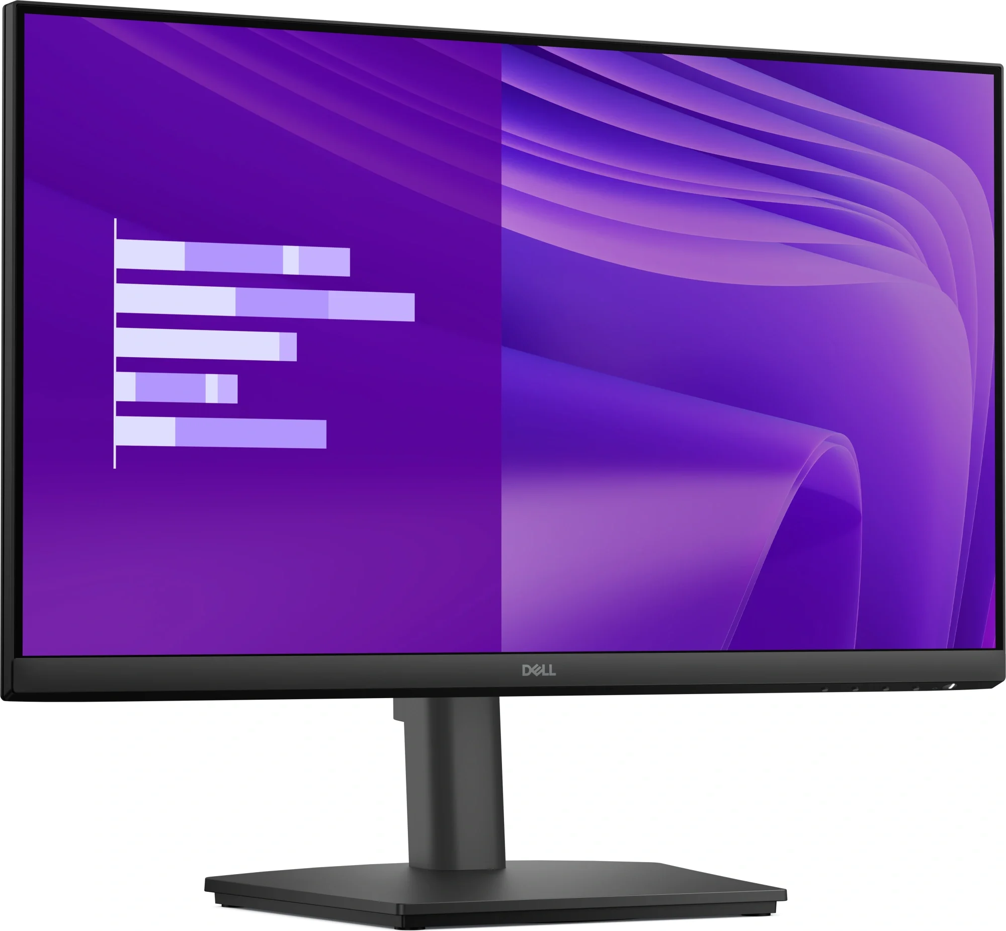 Монитор 23.8" Dell E2425HSM IPS 1920x1080, 100 Гц, 5 мс, 16:9, 250 кд/м², VGA, HDMI 1.4, DP 1.2, 3.5 Jack, динамики (2x2 Вт), черный
