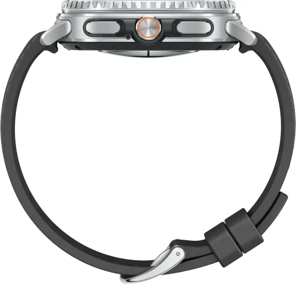 SM-L500NZKAMEA Смарт-часы Samsung Galaxy Watch 8 Classic 46мм 1.3" Super AMOLED корп.серебристый рем.черный ()