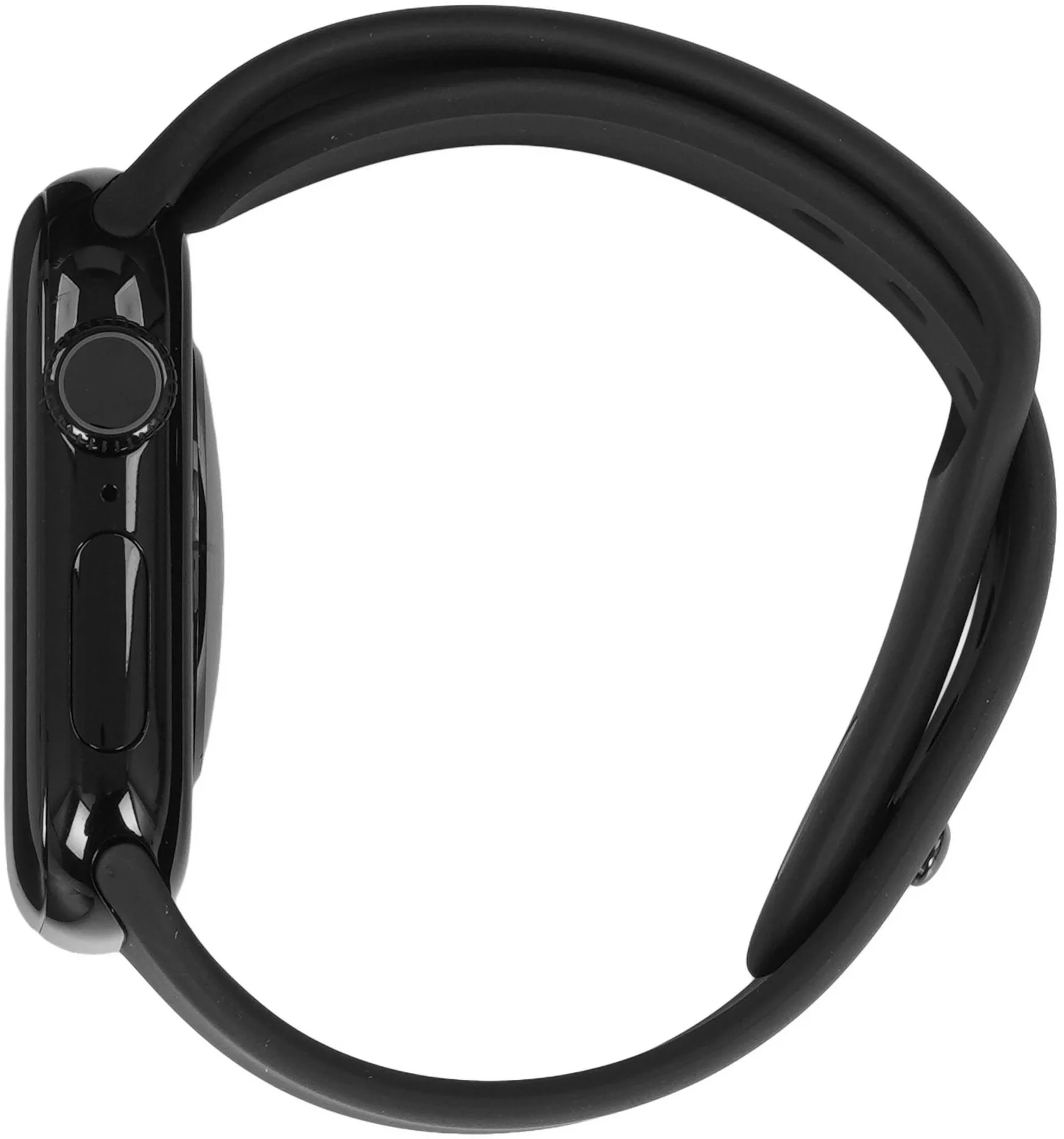 Умные часы Apple Watch Series 11 A3333 46мм OLED корп.черный Sport Band рем.черный разм.брасл.:S/M (MEUW4AM/A)