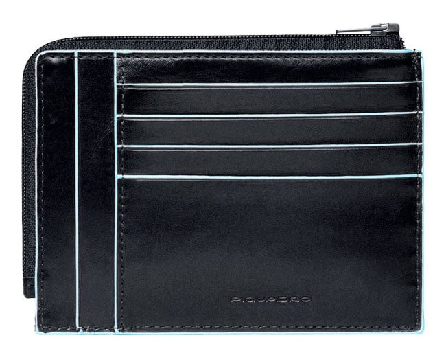 Чехол для кредитных карт Piquadro Blue Square PU1243B2R/N черный натур.кожа