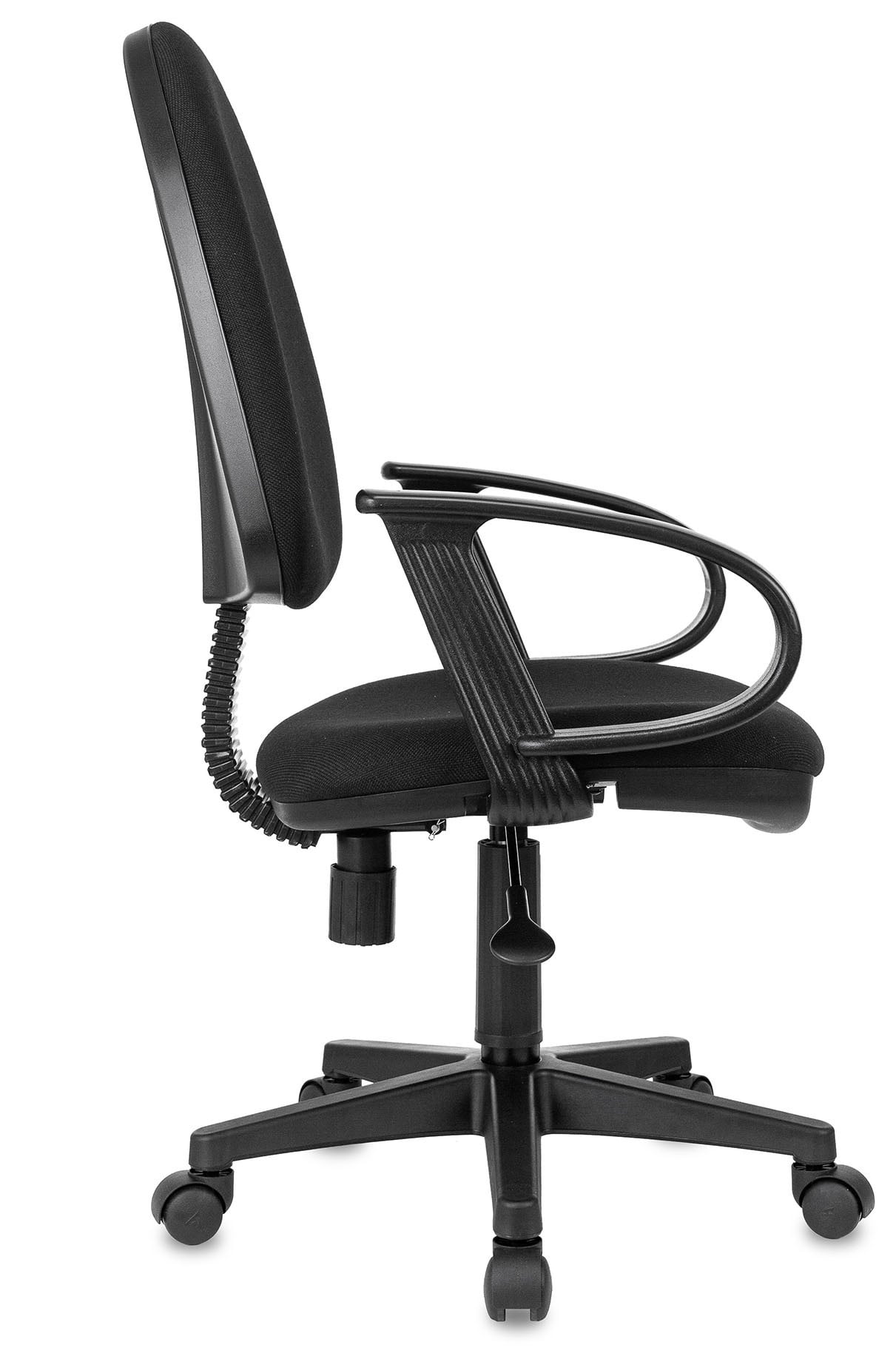 Кресло Бюрократ CH-300/BLACK черный, экокожа, 120 кг, механизм качания