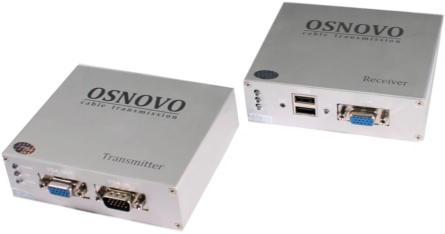 Переключатель KVM Osnovo TA-VKM/3+RA-VKM/3 (ver.2) 1xPC port