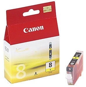 К-ж CANON CLI-8Y yellow (МФУ Pixma MP500/800, Pixma  IP6600,5200,4200), арт. 0623B024, оригинал