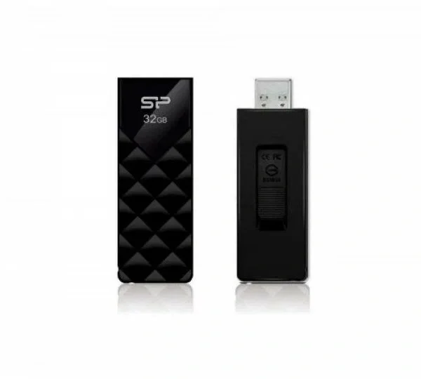 USB Flash накопитель 32GB Silicon Power Ultima U03 Black (SP032GBUF2U03V1K)