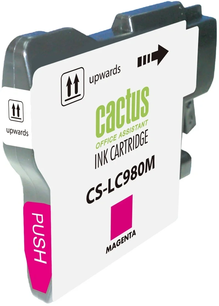 Cactus LC-980M Картридж струйный Cactus CS-LC980M пурпурный для Brother DCP-145C/165C MFC-250C/290C (16ml)
