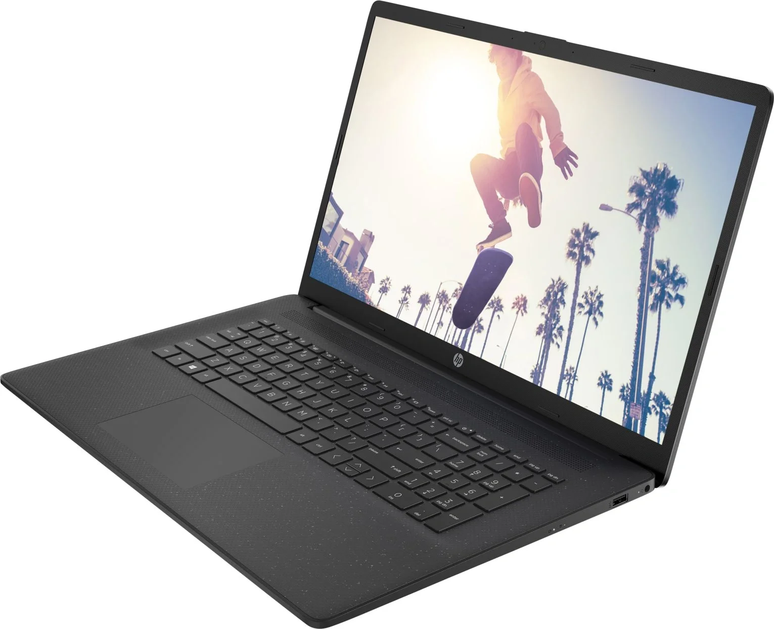 Ноутбук HP 17-cn2187ng Core i3 1215U 8Gb SSD512Gb Intel UHD Graphics 17.3" IPS FHD (1920x1080) Free DOS black WiFi BT Cam (9Q9J5EA)