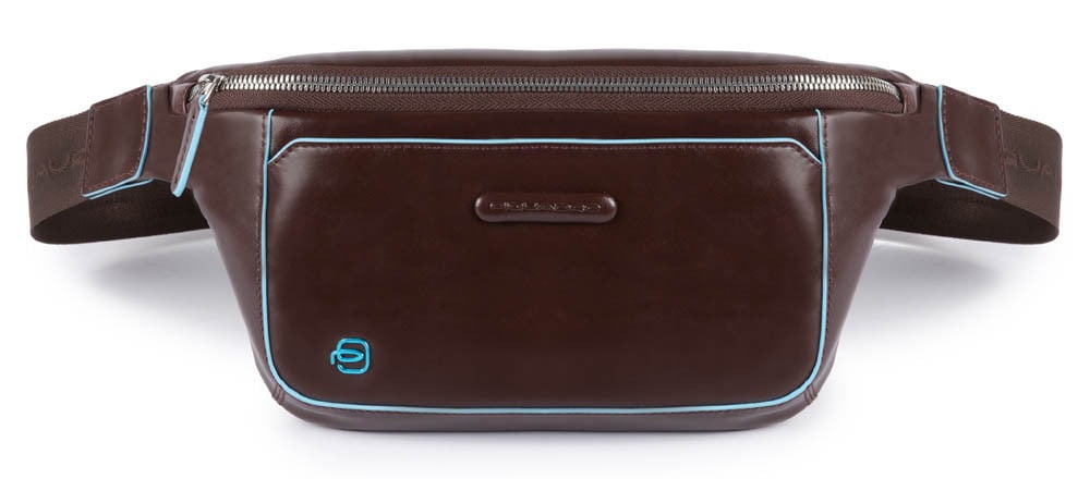 Сумка поясная Piquadro Blue Square CA2174B2/MO коричневая натур.кожа