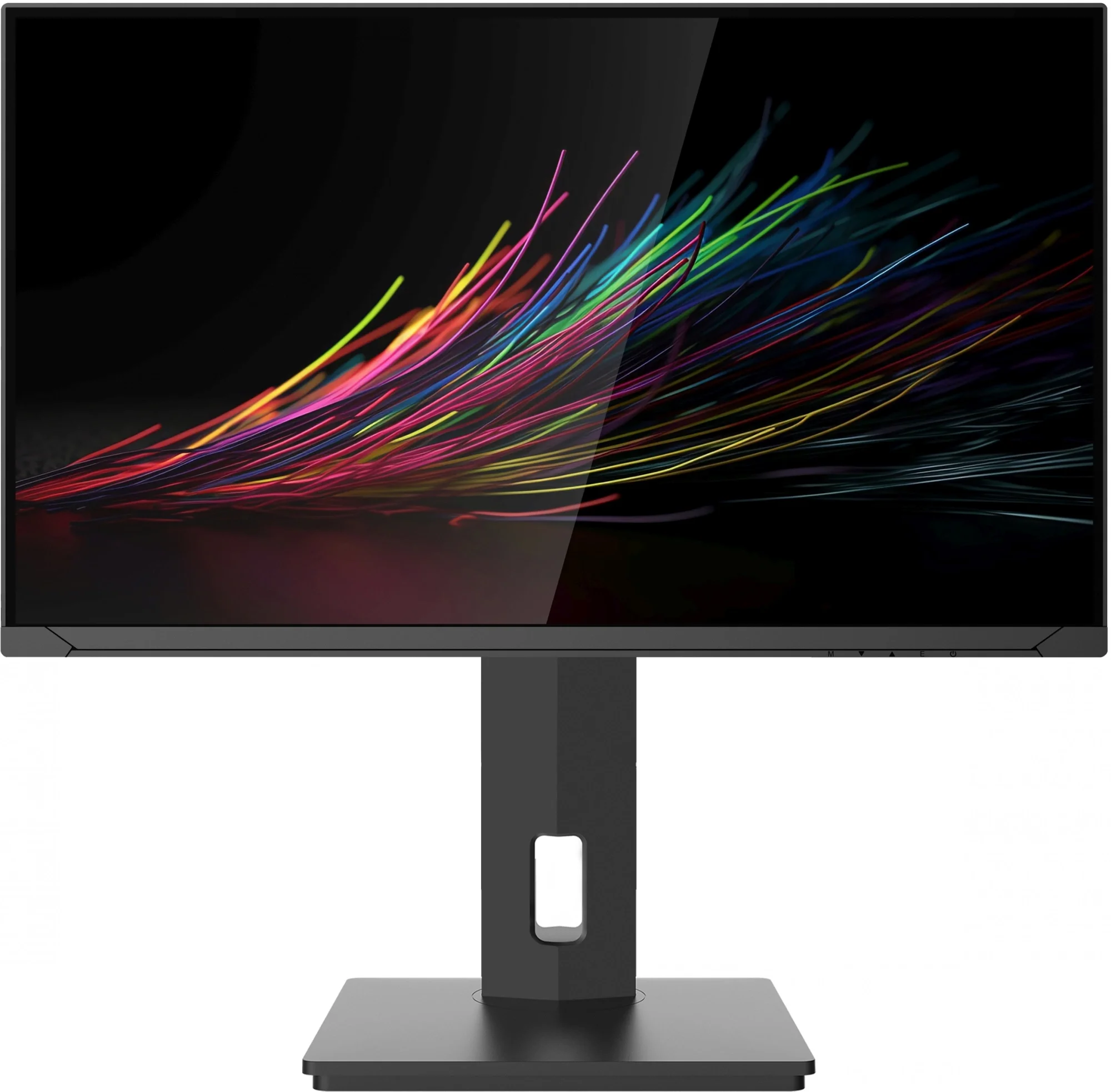 Монитор 27" NPC MQ2718-A IPS 2560x1440, 100 Гц, 1 мс, 16:9, 350 кд/м², HDMI 2.0, DP 1.4, 3.5 Jack, USB 2.0, динамики (2x3 Вт), FreeSync, G-Sync, регулировка по высоте, черный