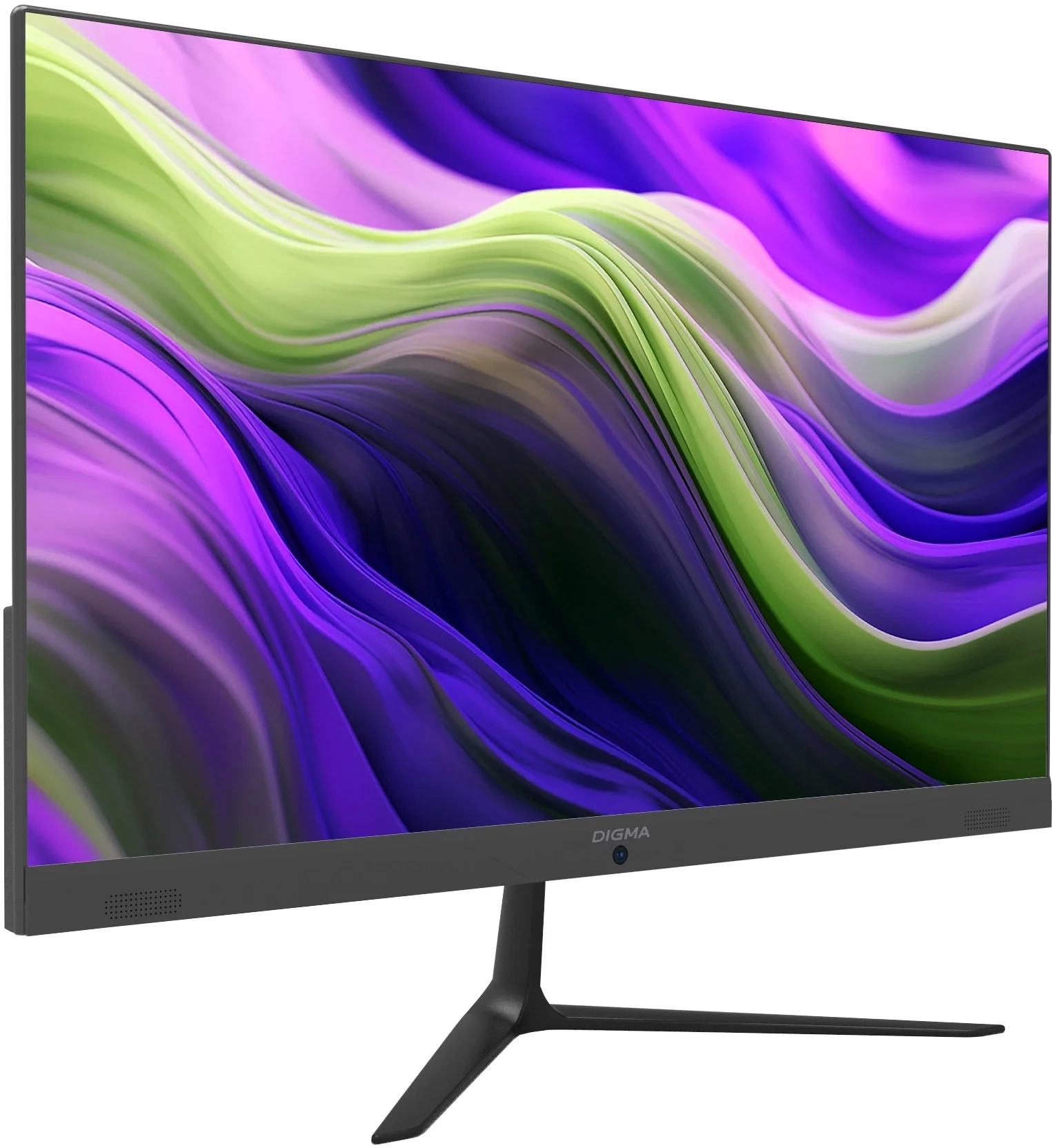 Моноблок Digma Optimum 23.8" Full HD Cel N5100 (1.1) 8Gb SSD 256Gb UHDG CR Windows 11 Professional Eth WiFi BT 90W клавиатура мышь Cam черный 1920x1080