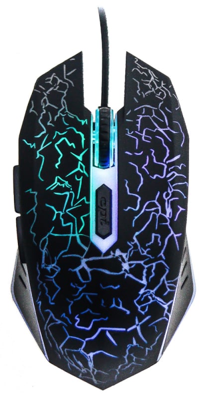 Мышь Оклик 895G HELLFIRE черный оптическая 3200dpi USB 6but (412863)