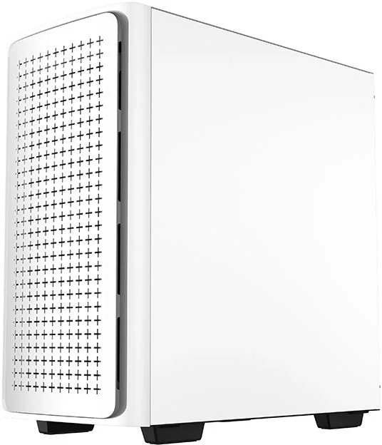 Компьютерный корпус Deepcool CK560 WH без БП, боковое окно (закаленное стекло), 3xARGB LED 120мм вентилятора спереди и 1x140мм вентилятор сзади, белый, ATX