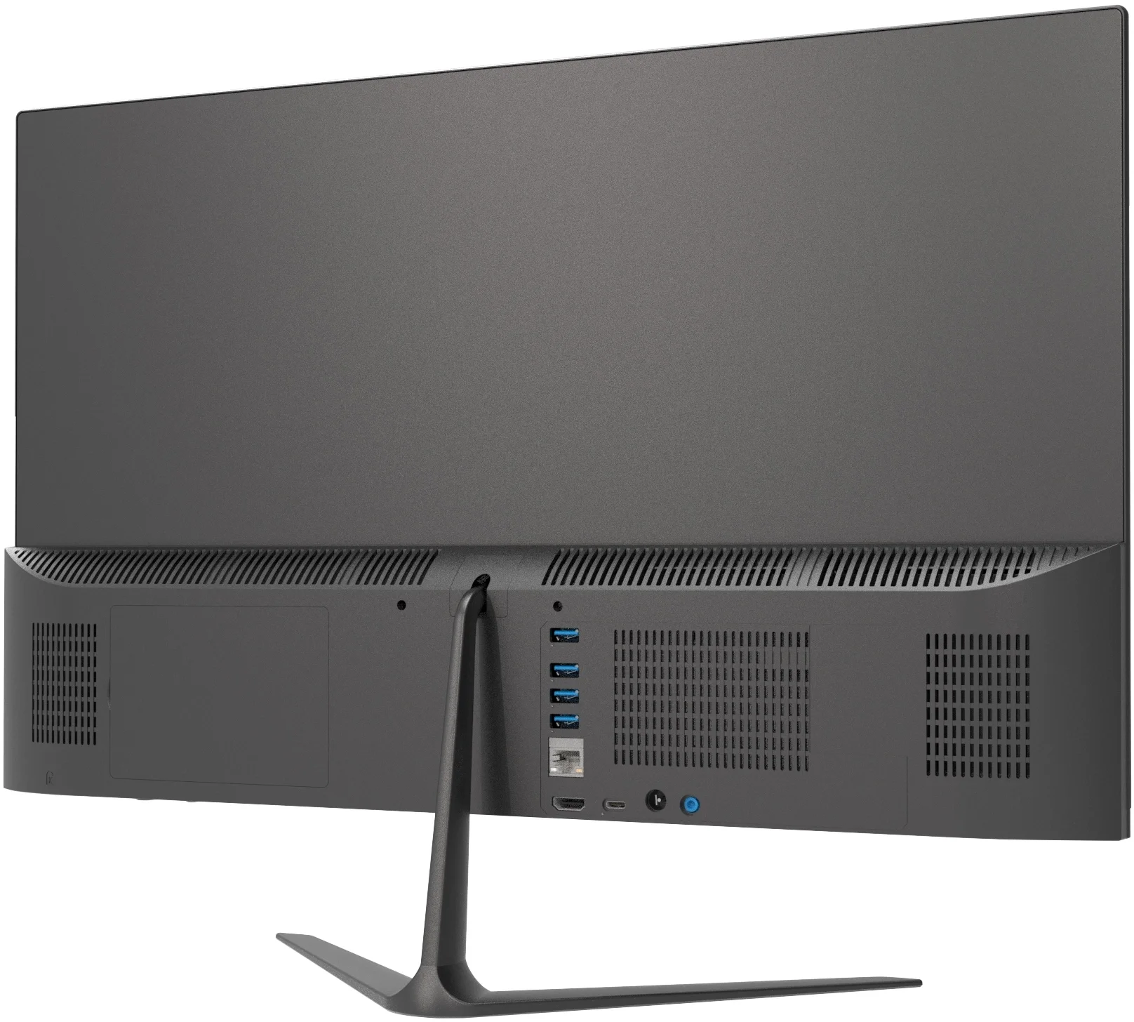 Моноблок Digma Optimum 23.8" Full HD P N6000 (1.1) 8Gb SSD 256Gb UHDG CR Windows 11 Professional Eth WiFi BT 90W клавиатура мышь Cam черный 1920x1080