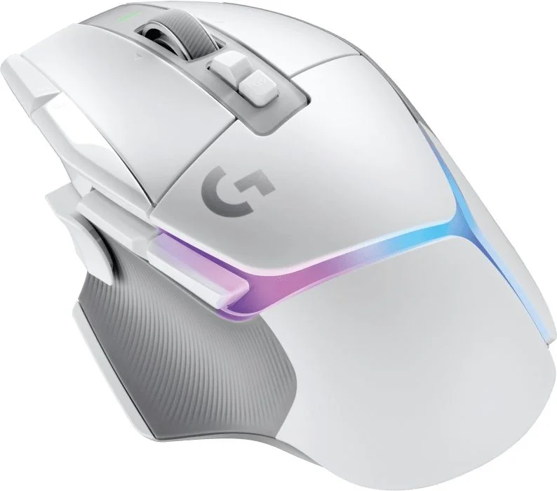 Мышь беспроводная Logitech G502 X Plus белый, 25600 dpi, радиоканал, USB, кнопки - 13