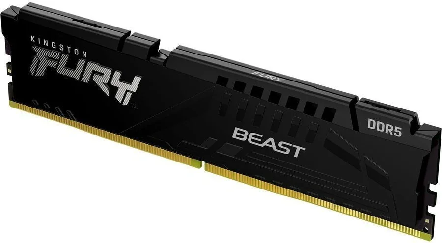Память DDR5 32GB 6000MHz Kingston KF560C36BBE2-32 Fury Beast RTL Gaming PC5-48000 CL36 DIMM 288-pin 1.35В single rank с радиатором Ret
