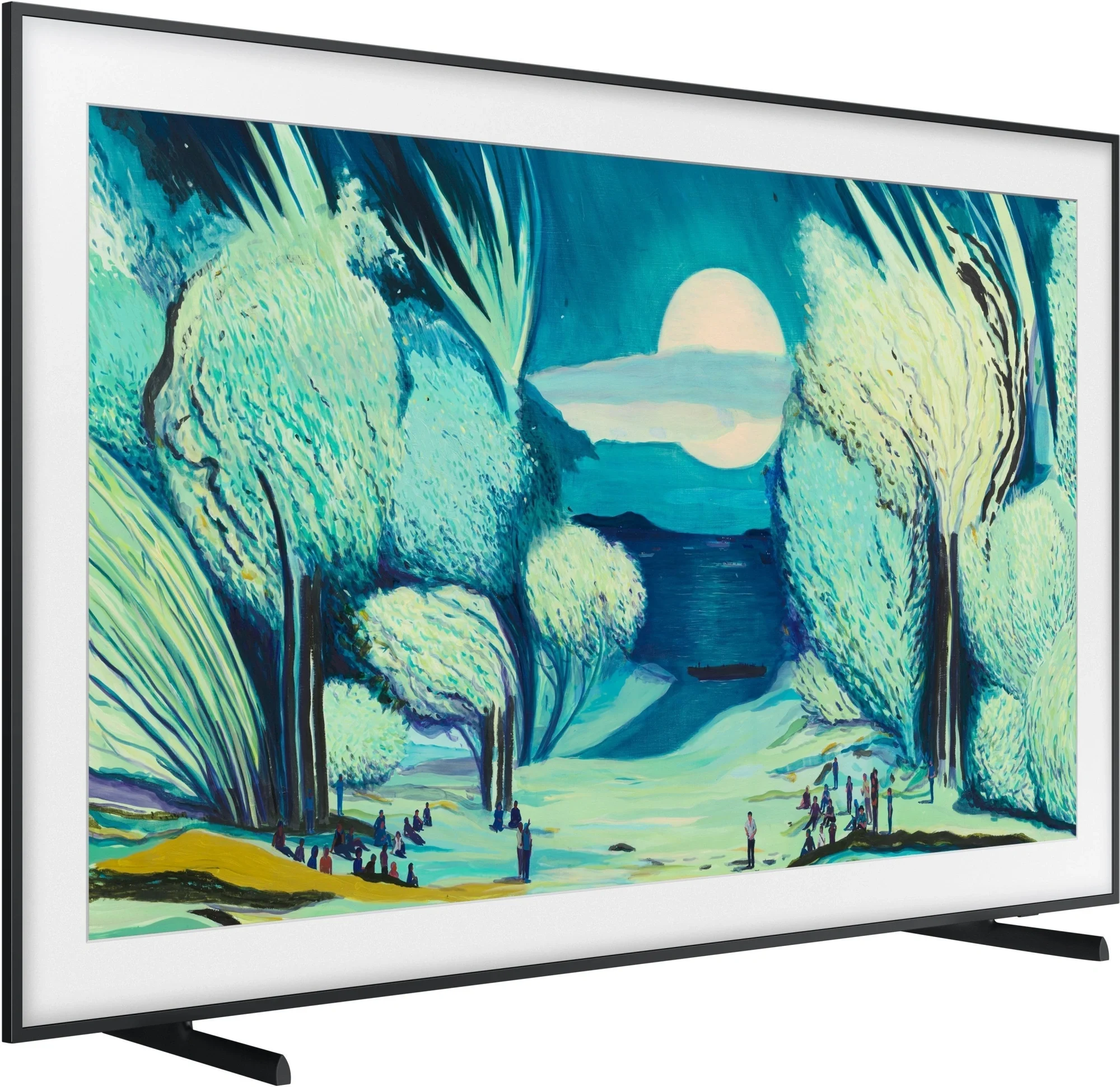 Телевизор Samsung - QE85LS03FAUXRU 85", 3840x2160 (4K) QLED, optical audio out, CI+, DVB-S2, DVB-T2, DVB-С, 4xHDMI in, 2xUSB, HDR, Wi-Fi, Smart TV, Tizen, чёрный, QE85LS03FAUXRU