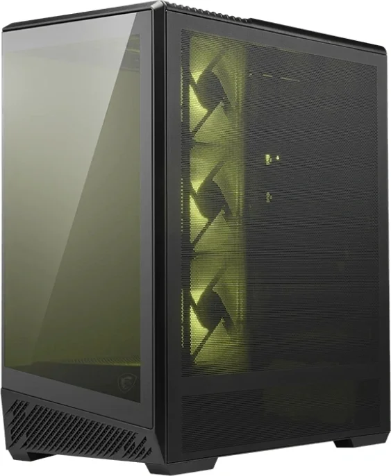 Компьютерный корпус MSI MAG PANO 130R PZ 2xUSB 3.2 Gen 1, 1xUSB 3.2 Gen2 Type-C, 3x120мм ARGB Reverse Blade Fan, 1x120мм ARGB Fan, 1 to 3 Fan PWM Splitter, Tempered Glass Window