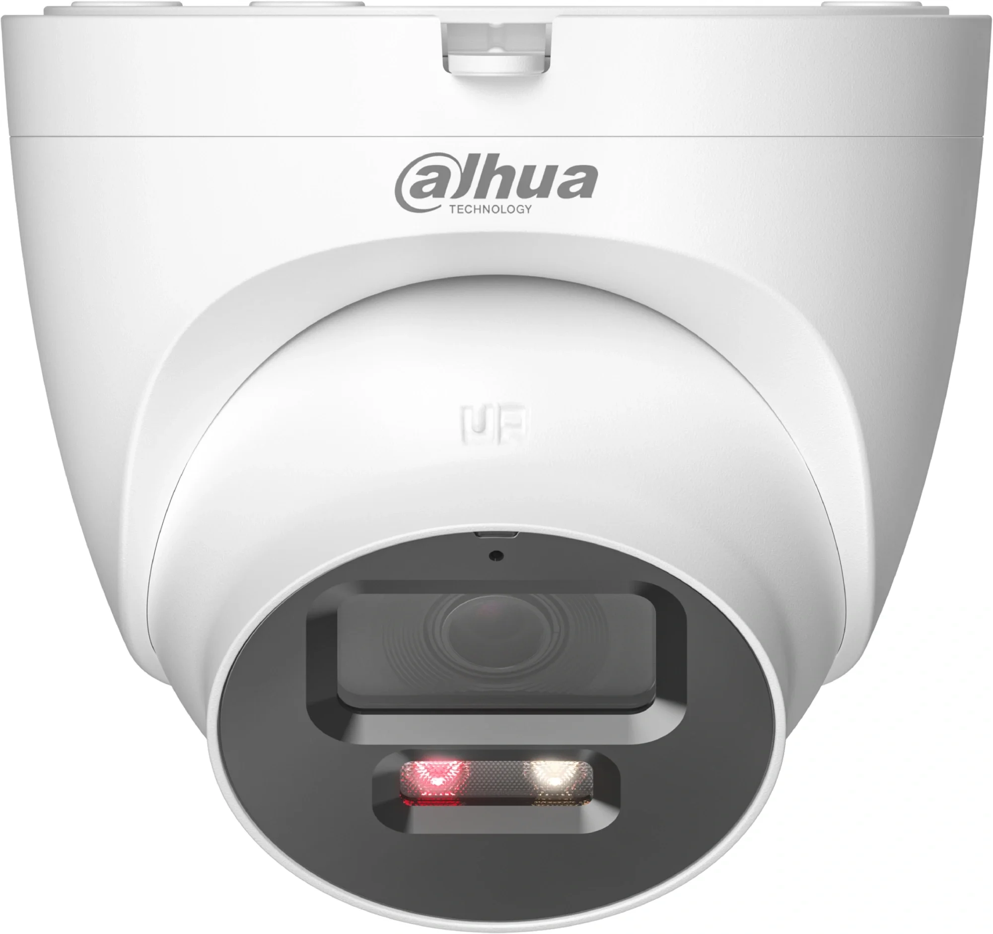 DAHUA DH-IPC-HDW2449TP-S-PV-0280B Уличная купольная IP-видеокамера SmartDualLight 4Мп, 1/2.9” CMOS, объектив 2.8мм, видеоаналитика, микрофон+динамик, ИК 30м, LED 30м, IP67, металл/пластик