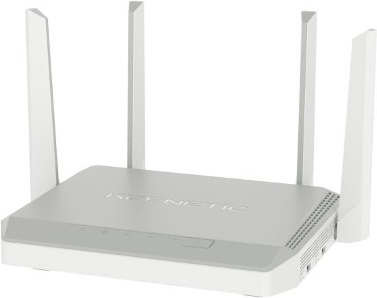 Keenetic Giant (KN-2610) Гигабитный интернет-центр с двухдиапазонным Mesh Wi-Fi AC1300, двухъядерным процессором, 9-портовым коммутатором Smart Pro, портами SFP, USB 3.0 и 2.0